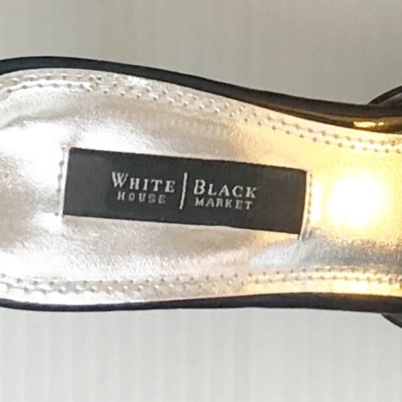 White House Black Market Bow Heels size 8 - Picture 6 of 8